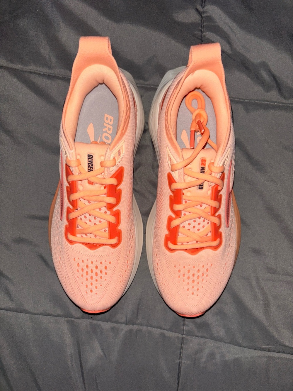 Brooks Women’s Running Shoes - Coral/Pink Glycerin 23 size 5.5 - Picture 3 of 7